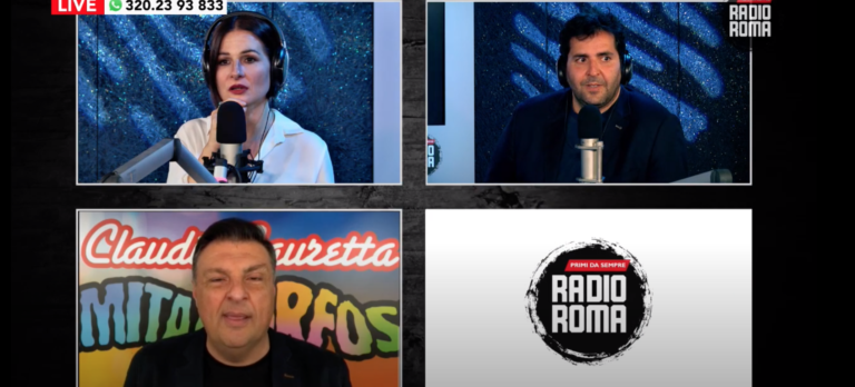 Claudio Lauretta ospite de “I Perrollas” su Radio Roma