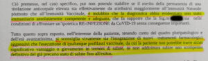 Lettera dottoressa contraria alla vaccinazione