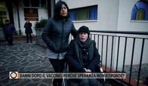 Andrea e Paola nel servizio di Fuori dal Coro