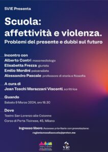 Convegno - Scuola affettività e violenza