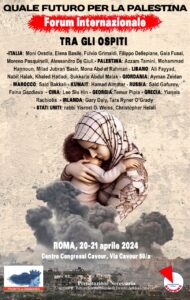 Forum Internazionale: Quale futuro per la Palestina?