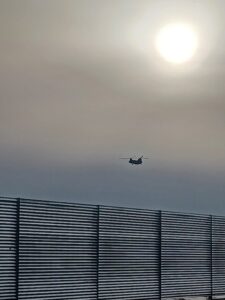 G7: un elicottero in volo