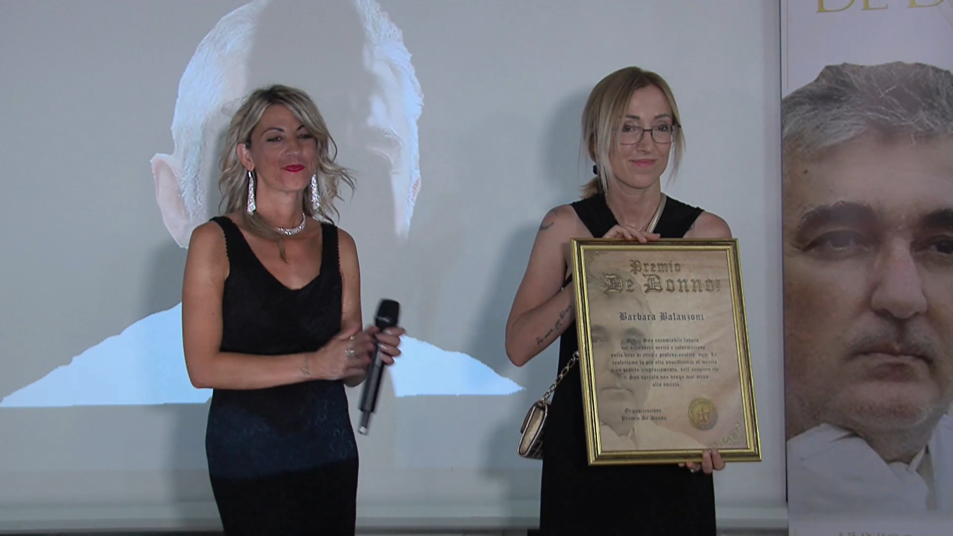 Premio De Donno 2024, Barbara Balanzoni e Diana Romano