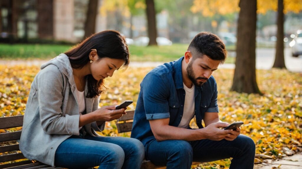 smartphone dipendenza, una scena ormai quotidiana