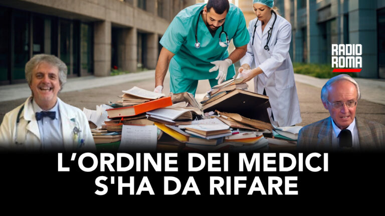 L’ordine dei medici s'ha da rifare