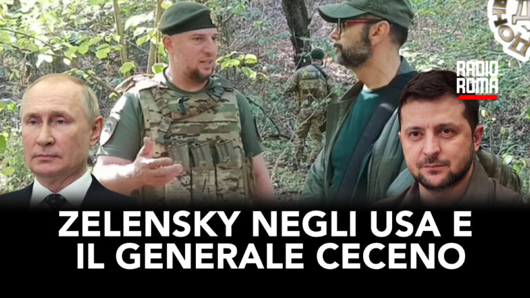 Zelensky negli USA e le parole del generale ceceno